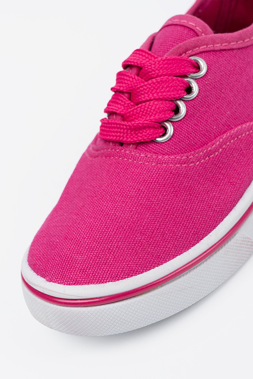 Zapatos infantiles de color rosa con...