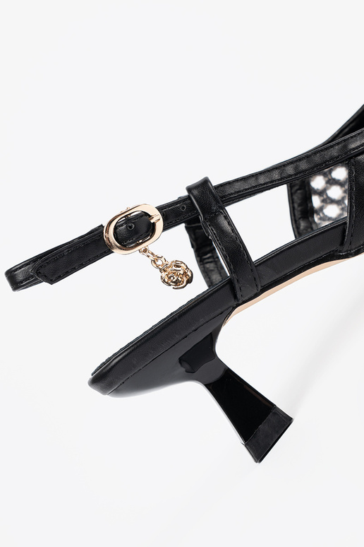 Zapatos de tacón altos calados de...