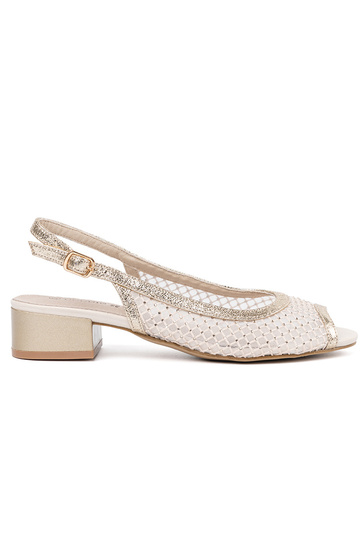 Sandalias con red...