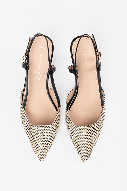 Zapatos de tacón altos trenzados de...