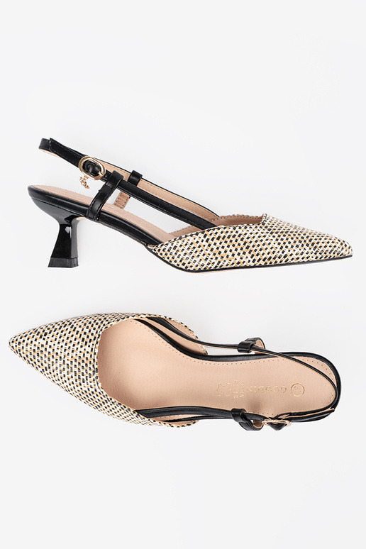 Zapatos de tacón altos trenzados de...