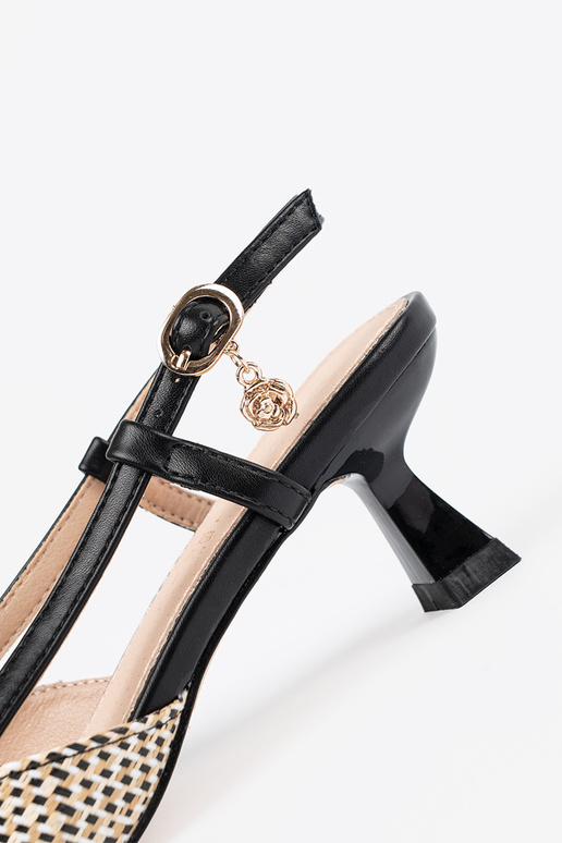 Zapatos de tacón altos trenzados de...