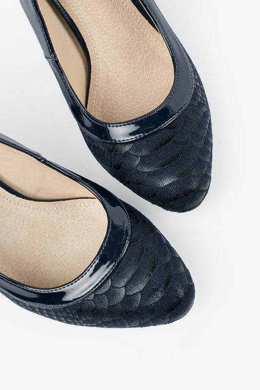 Zapatos de tacón alto negros cómodos