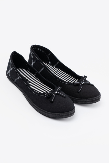 Bailarinas negras de tela... 2