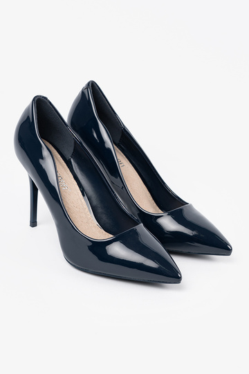 Zapatos de tacón azul... 2