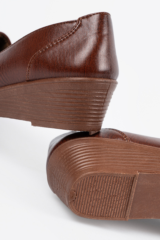 Zapatos de tacón marrón clásicos con...