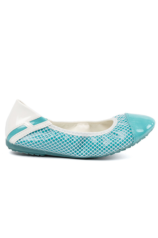 Bailarinas azules con red blanca