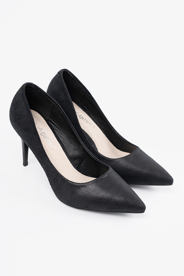Tacones de ante negros 2