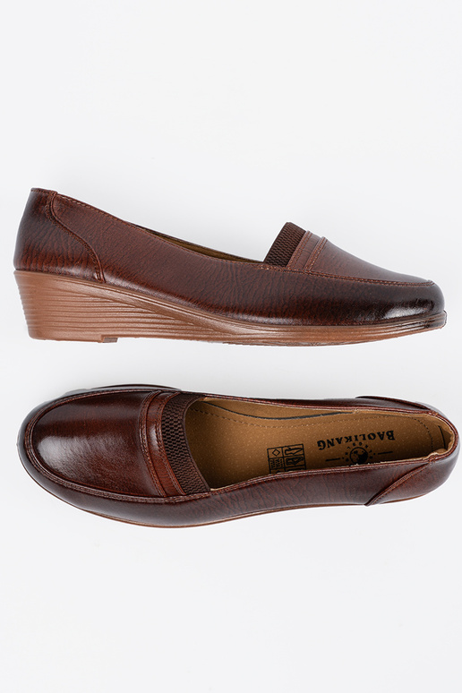 Zapatos con plataforma baja