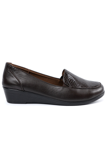 Mocasines marrones con...