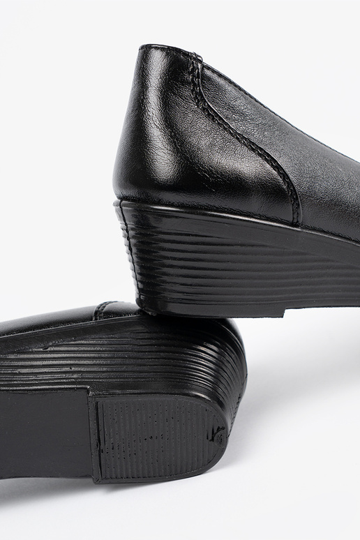 Botines de mujer con textura de cuero