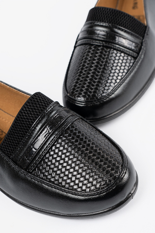 Botines negros de plataforma