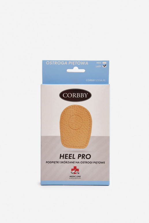CORBBY HEEL PRO Taloneras de cuero