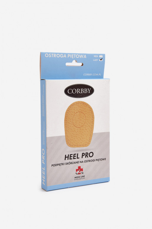 CORBBY HEEL PRO Taloneras de cuero