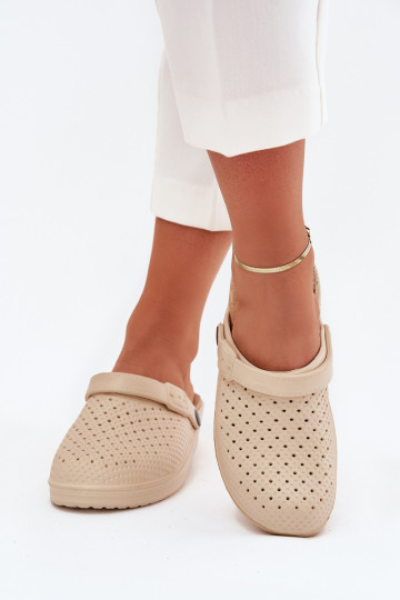 Zapatillas de casa ligeras tipo zueco Faylina color blanco 2