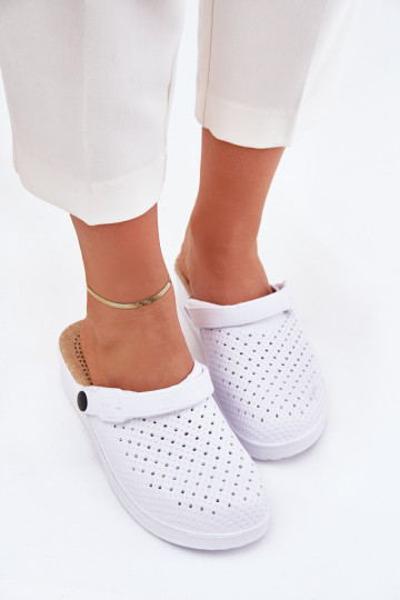 Zapatillas ligeras Zapatillas Zuecos Femenino el color blanco Faylina