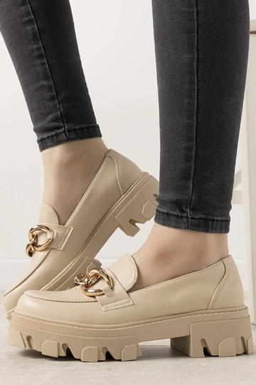 Mocasines de color arena... 2