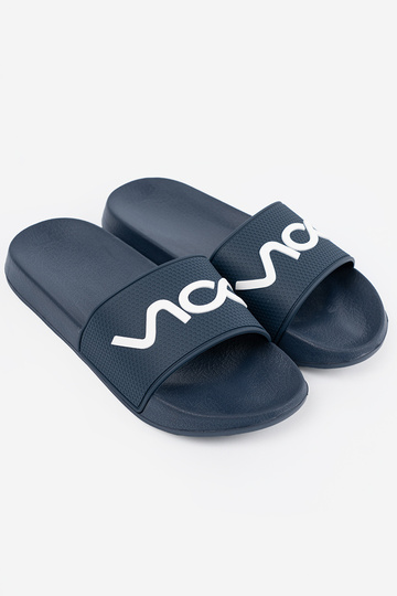 azul oscuro Zapatillas con una nota