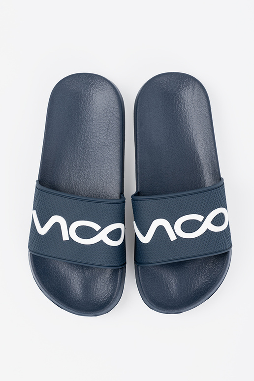 azul oscuro Zapatillas con una nota