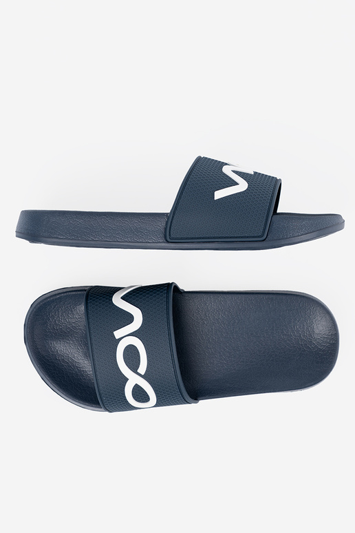 azul oscuro Zapatillas con una nota