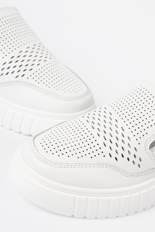 el color blanco calado zapatos de mujer con una plataforma el color blanco calado zapatos de mujer con una plataforma