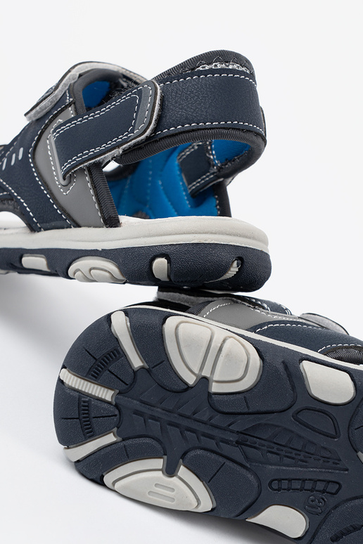 sandalias infantil velcro color azul sandalias infantil velcro color azul