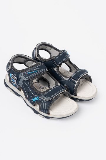 azul oscuro sandalias niños