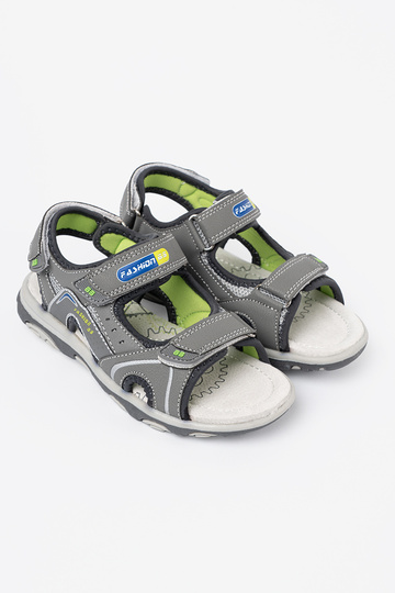 color gris sandalias infantil