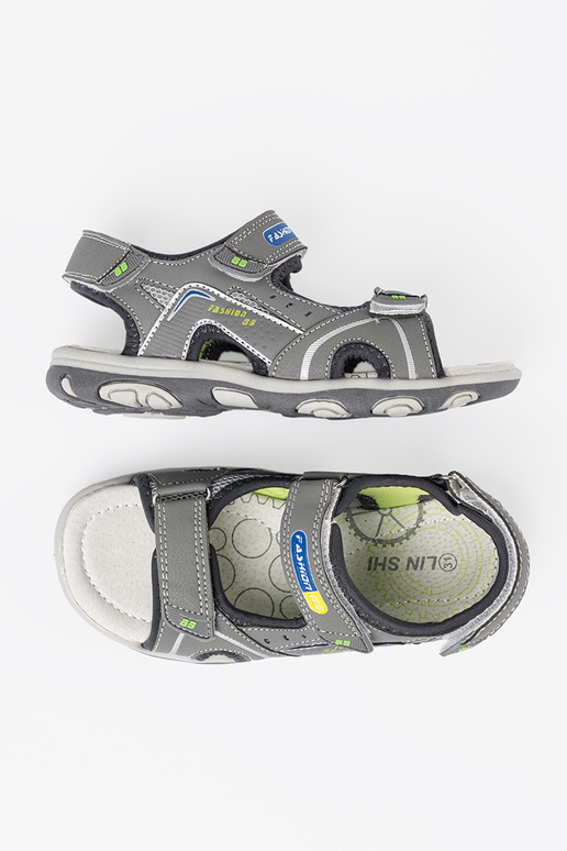 color gris sandalias infantil