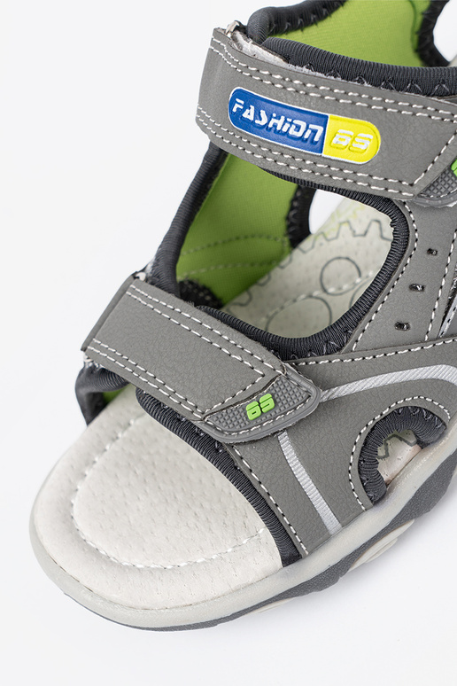 color gris sandalias infantil