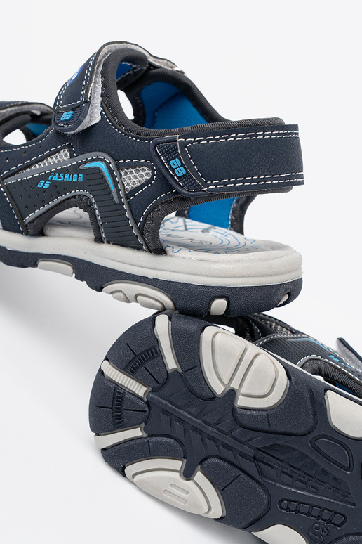 color gris sandalias infantil