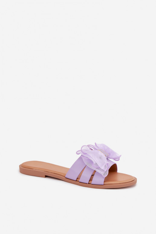zapatillas de mujer con tacones anchos Z TiuloAą Arco color violeta Tanira
