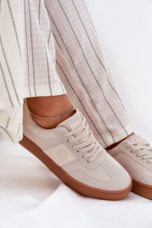 Zapatillas modelo zapatos. Femenino Big Star RR274806 beige