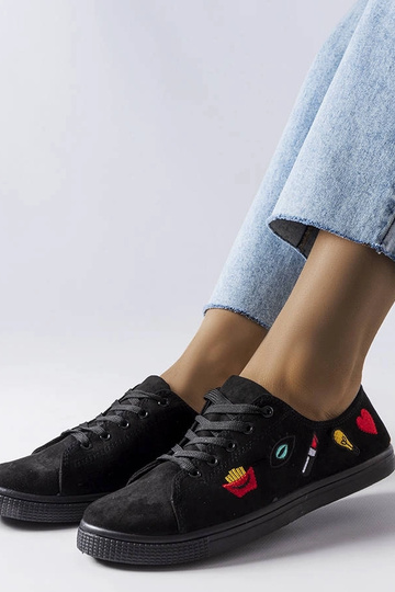 Zapatillas negras Kailey 2