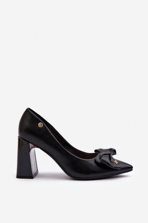 Zapatos con tacones con cintas de color negro Ariemessa Zapatos con tacones con cintas de color negro Ariemessa