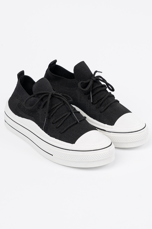 Un modelo convincente zapatos de color negro z ozdobnym cordonesm Un modelo convincente zapatos de color negro z ozdobnym cordonesm