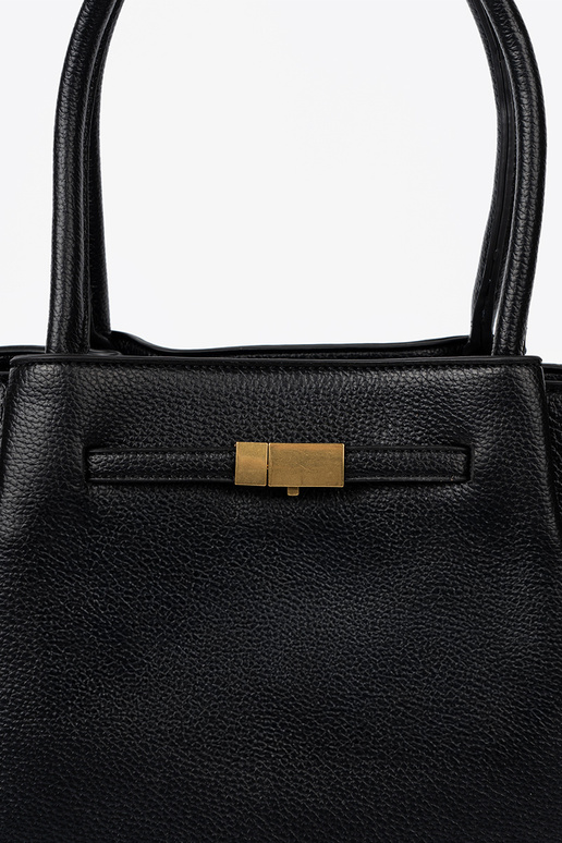 Un clásico shopperka z fakturoAanej skóry ekologicznej