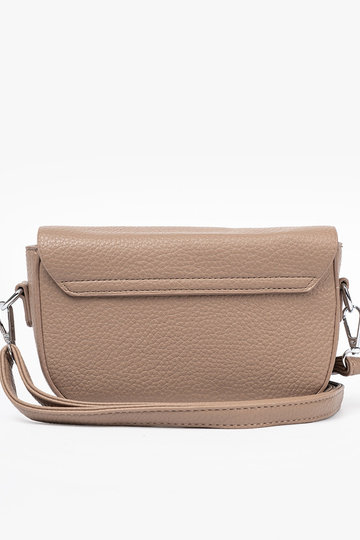 Cartero con corazones beige