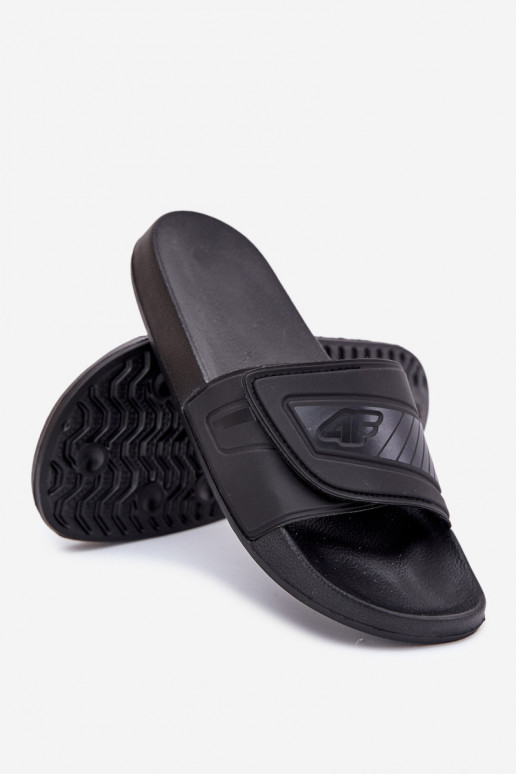 Zapatillas Hombre con cierres adhesivos 4FMM00FFLIM091-20S color negro