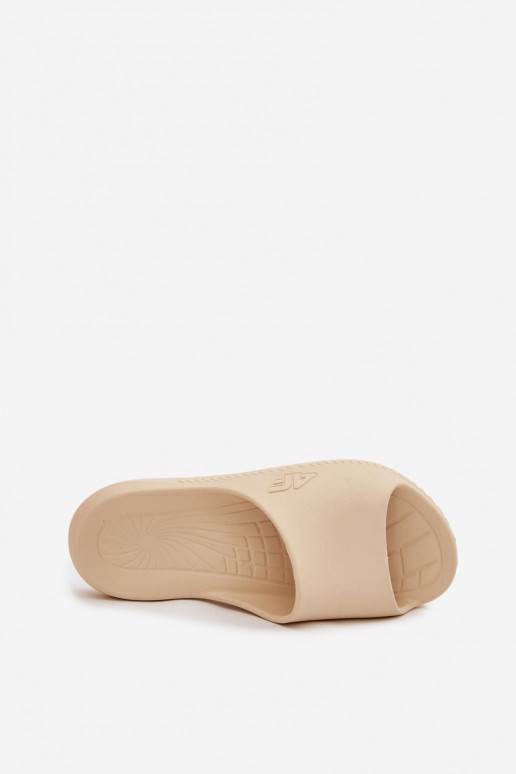 4F 4FMM00FFLIF093A-83S pantuflas color arena para mujer