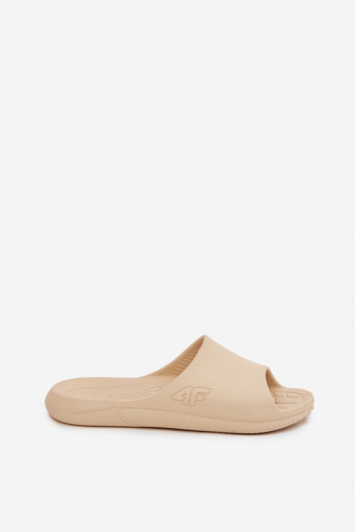 4F 4FMM00FFLIF093A-83S pantuflas color arena para mujer