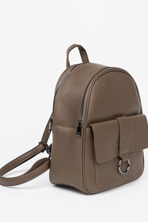 Oscurobeige mochila señoras de cuero ecológico Oscurobeige mochila señoras de cuero ecológico