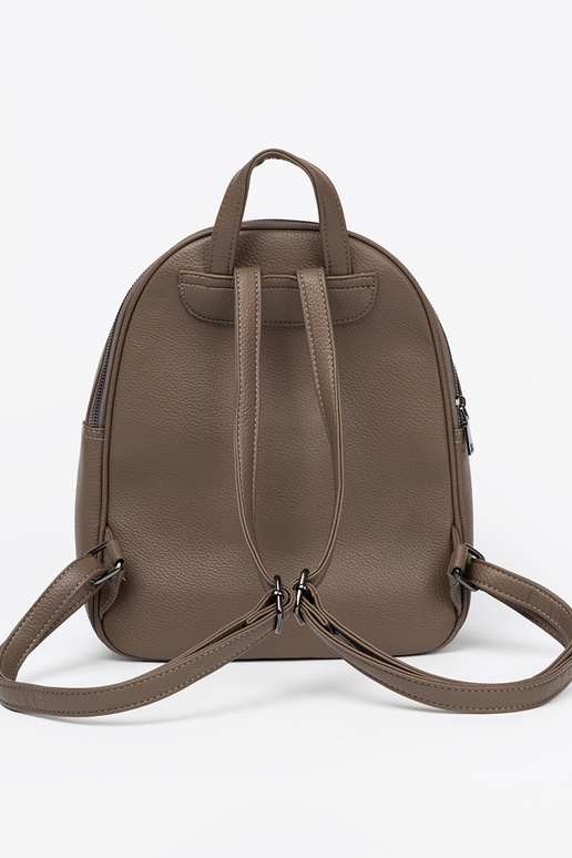 Oscurobeige mochila señoras de cuero ecológico Oscurobeige mochila señoras de cuero ecológico