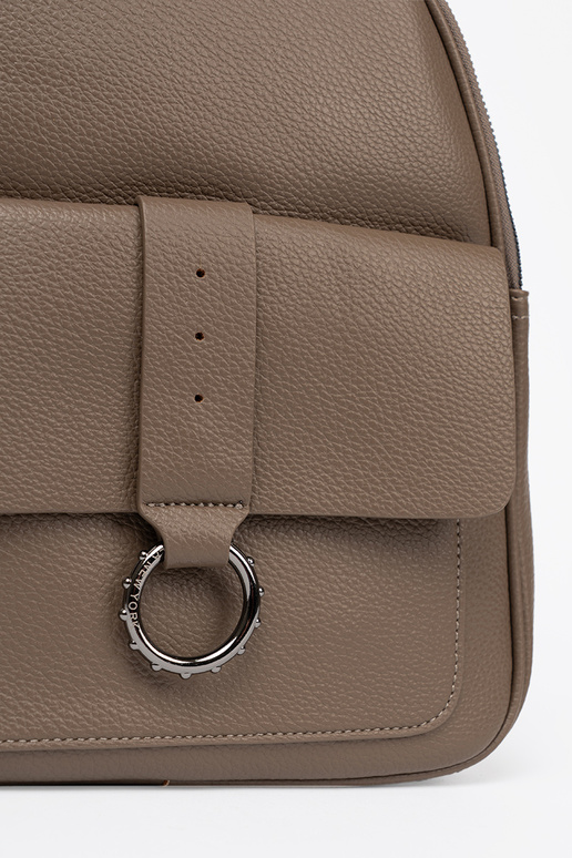 Oscurobeige mochila señoras de cuero ecológico Oscurobeige mochila señoras de cuero ecológico