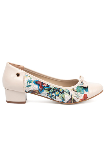 Zapatos de tacón alto z egzotycznym Azorem 2