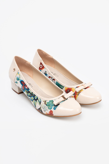 Zapatos de tacón alto z egzotycznym Azorem