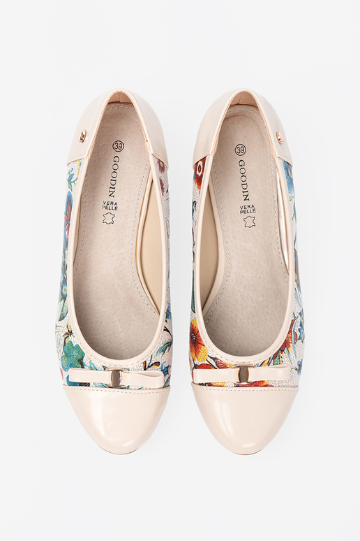 Zapatos de tacón alto z egzotycznym Azorem Zapatos de tacón alto z egzotycznym Azorem