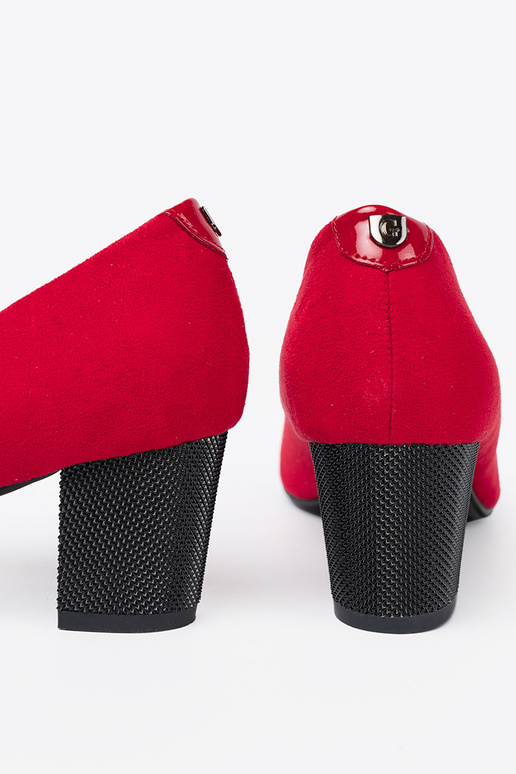 color rojo tacones altos z lakieroAanym noskiem color rojo tacones altos z lakieroAanym noskiem