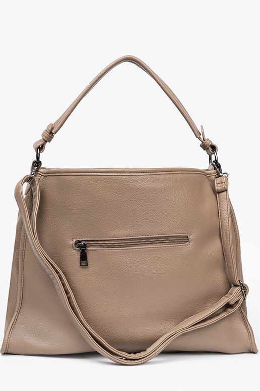 Un clásico beige bolso de mujer