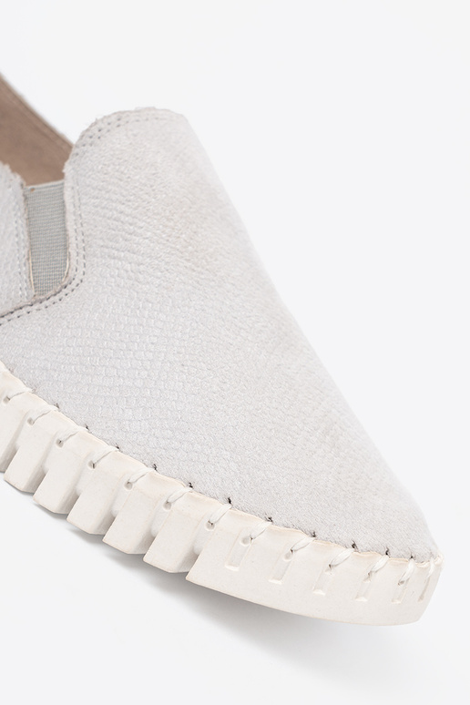 color gris zapatos slip-on z flexiblemi AstaAkami